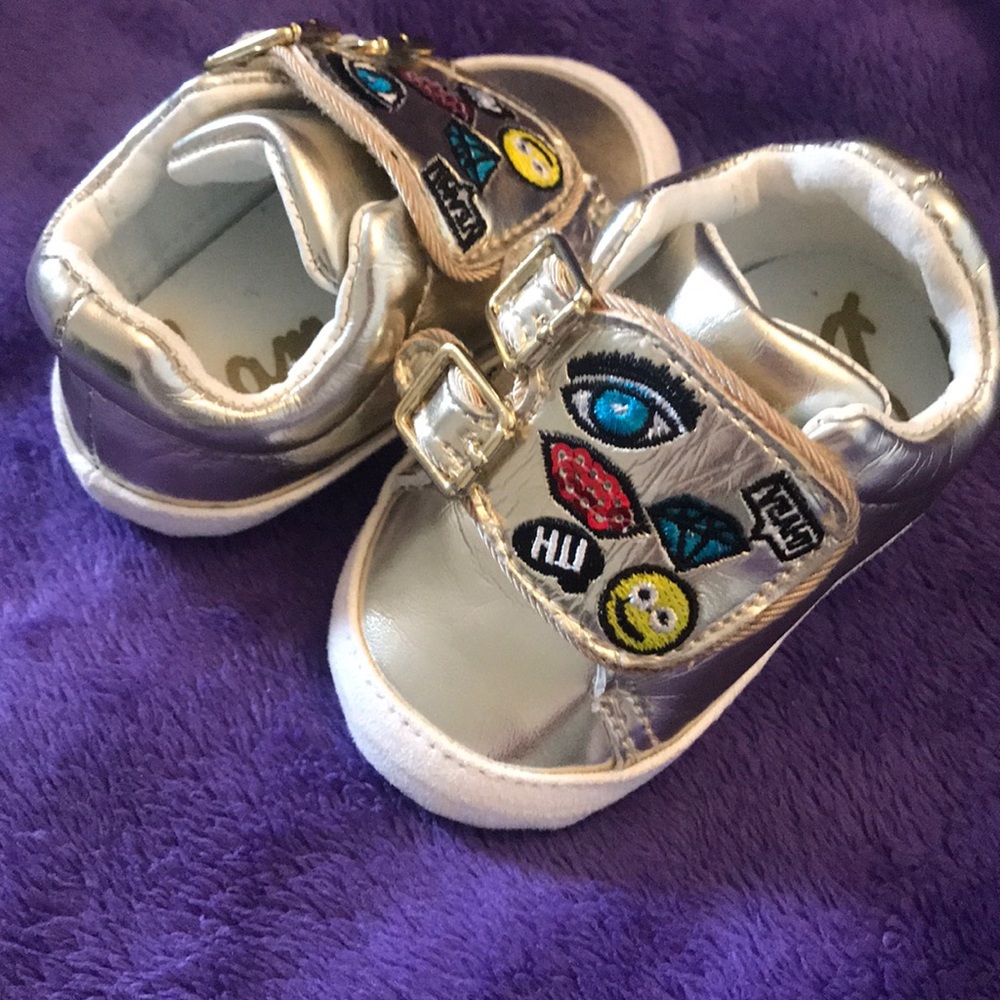 Sam Edelman Baby Shoes Gold